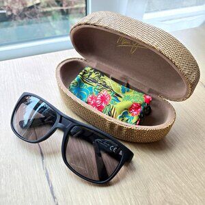 Maui Jim Waterways MJ267-02MR Matte Black Polarized Sunglasses